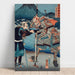Reproductie van het schilderij Yamamoto Kansuke Haruyuki - Utagawa Kuniyoshi