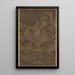 Winter Landscape Painting - Yeoseol — framed artwork on a wall