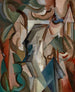 De daken - Youla Chapoval — weergave van het kunstwerk