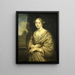 Portret van Petronella van der Burcht 1657-1682 - Zacharias Blijhooft — ingelijst kunstwerk aan de muur
