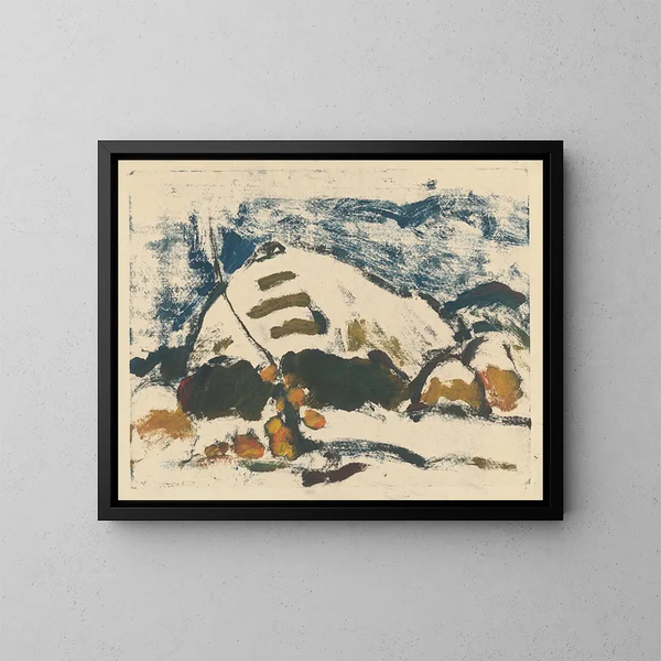 Herfst - Zolo Palugyay — ingelijst kunstwerk aan de muur