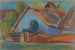 Cottage du village bleu - Zolo Palugyay — weergave van het kunstwerk