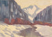 Ruisseau en hiver - Zolo Palugyay — weergave van het kunstwerk