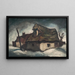 Cottages - Zolo Palugyay — ingelijst kunstwerk aan de muur