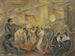 Café parisien - Zolo Palugyay — weergave van het kunstwerk