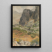 Tatras - Zolo Palugyay — ingelijst kunstwerk aan de muur