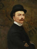 Zelfportret - Zygmunt Andrychewicz — weergave van het kunstwerk