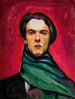 Zelfportret - Zygmunt Waliszewski — weergave van het kunstwerk