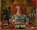 Violet Nu schilderij - Zygmunt Waliszewski — weergave van het kunstwerk