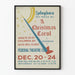 Vintage Poster A Christmas Carol Federal Theater