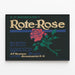 Vintage poster Rote Rose Seizoensgeur — ingelijst kunstwerk aan de muur