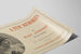 Retro poster A Few Memories met vintage portret — weergave van het kunstwerk