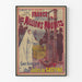 Vintage poster Les Millions Maudits door Jules de Gastyne