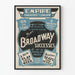 Vintage theaterposter Broadway - Empire Theatre Salem