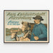 Vintage Poster Landbouwtentoonstelling Aargau Aarau 1911 — ingelijst kunstwerk aan de muur