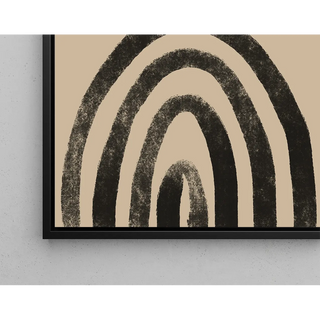 Échos Bohèmes - Minimalistische Abstracte Affiche