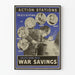 Vintage poster Action Stations - War Savings