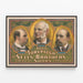 Vintage Poster Adam Forepaugh & Sells Brothers Grootste Shows — ingelijst kunstwerk aan de muur