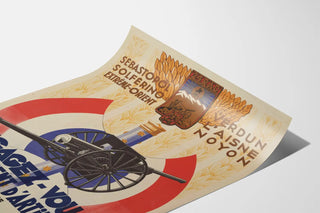 affiche-de-recrutement-de-larmee-de-vichy-24e-regiment-dartillerie