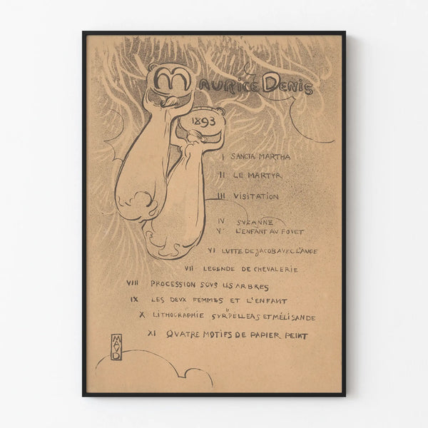 affiche-van-de-solo-expositie-maurice-denis-in-le-barc-de-boutteville