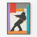 Decoratieve poster AIGA San Francisco moderne abstractie