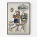 Historisch Poster Akershus Slotts Gjenreisning - Vintage Muurdecoratie