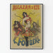 Vintage poster van Alcazar d'Été door E. Fougère