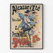 Vintage zomerposter Alcazar door Paulus - Artistieke muurschildering