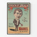 Vintage poster Alcazar zomer Maurel groot succes elke avond