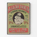 Vintage poster van Alcazar Winter met Mlle Bepoix