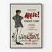 Vintage theaterposter Alfie met Terence Stamp