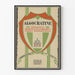 Vintage poster Algocratine - Retro medische poster voor muurdecoratie