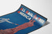 Vintage patriottische poster 'All Hail to Thee America' met Vrijheidsbeeld