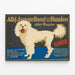Vintage poster tentoonstelling honden Berlin 1910 — ingelijst kunstwerk aan de muur