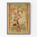 Vintage poster van de algemene tentoonstelling van Praag 1891