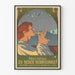 Decoratief Poster Art Nouveau Renaissance 1900 - Glas en Mannelijk Profiel