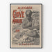 Vintage poster All'Oasi di Giove Ammone reis Italië