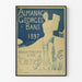 Vintage Poster Almanac Georges Bans 1897 Decorative Art Style