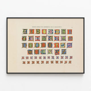 alphabete-und-schriftmuster