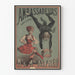 Vintage poster Ambassadeurs Champs-Élysées Mr & Mme Alfred