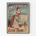 Vintage poster Ambassadeurs Champs-Élysées door Elyse Faure