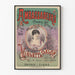 Vintage poster ambassadeurs Champs Élysées violette galop