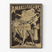 Vintage poster Ambassadeurs Revue Blanche door Choubrac