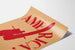 Decoratieve Poster Amerika ? met Rode Geweer