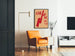 Decoratieve Poster Amerika ? met Rode Geweer