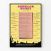 Decoratieve poster American Names van Stephen Vincent Benét