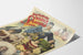 Vintage poster van de Amerikaanse fenomenen tentoonstelling