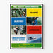 Agricultural Poster for Moscamed Awareness Program – Sterile Fly Control