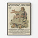 Vintage poster Amsterdam Help Ons – Hulp aan hongerige Joodse kinderen