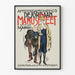 Vintage poster Amsterdam Jordaan Manus Peet